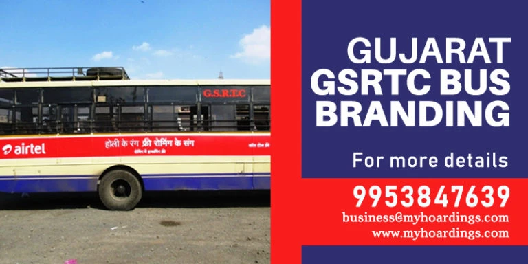 Bus branding in Gujarat