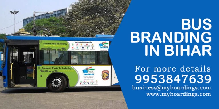 Bus branding in Bihar