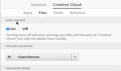How to Disable File Sync for Adobe Creative Cloud?