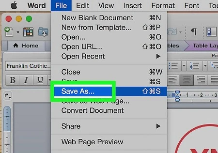 How to Save a Word Document as JPEG File