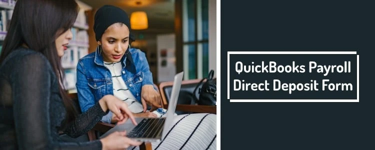Intuit/Quickbooks Payroll Direct Deposit Form