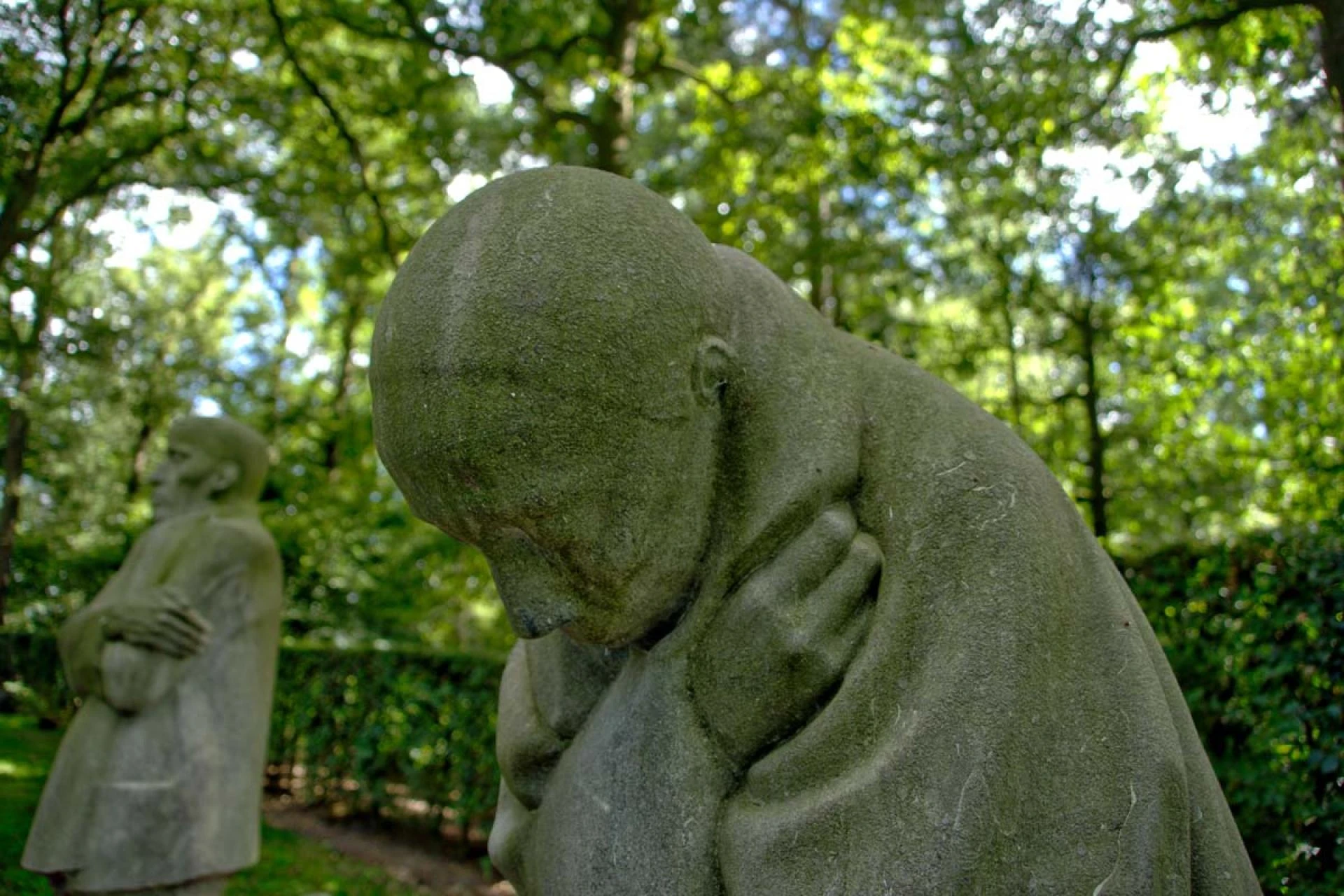 The Tragic Story behind The Grieving Parents by Käthe Kollwitz