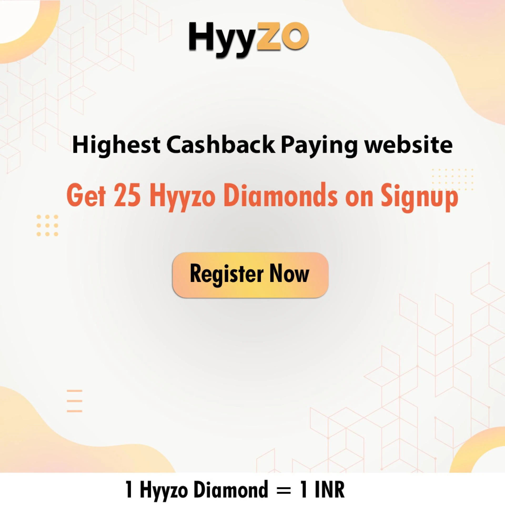 Earn best cashback offer - shop with Hyyzo