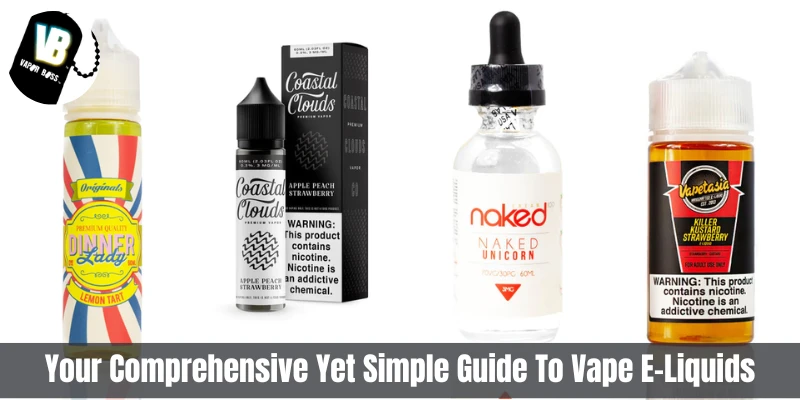 Your Comprehensive Yet Simple Guide To Vape E-Liquids