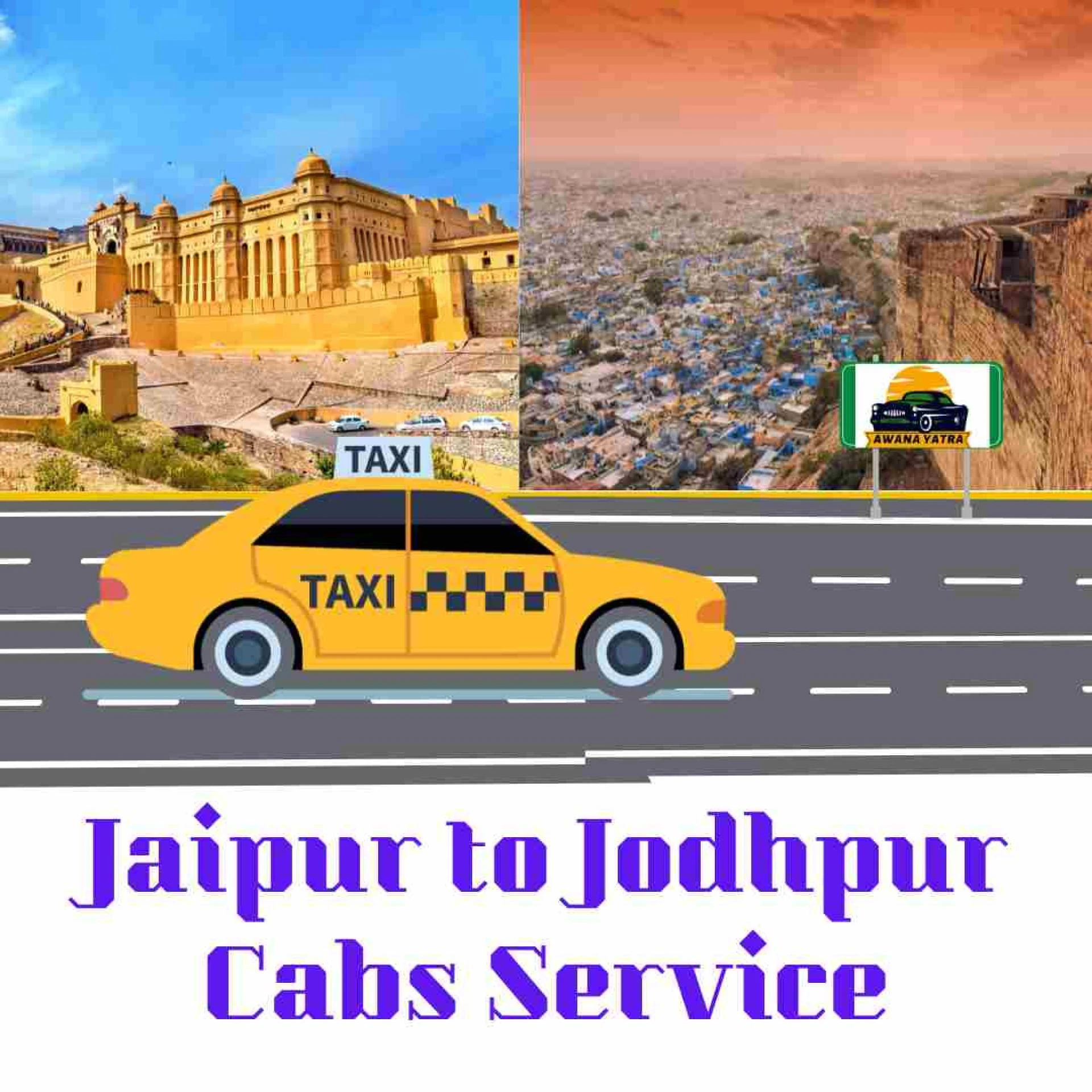 Exploring Jaipur to Jodhpur Cabs Service