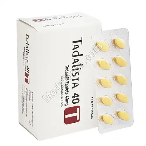 Advanced Treatment for Erectile Dysfunction: Medzforce's Tadalista 40 Mg