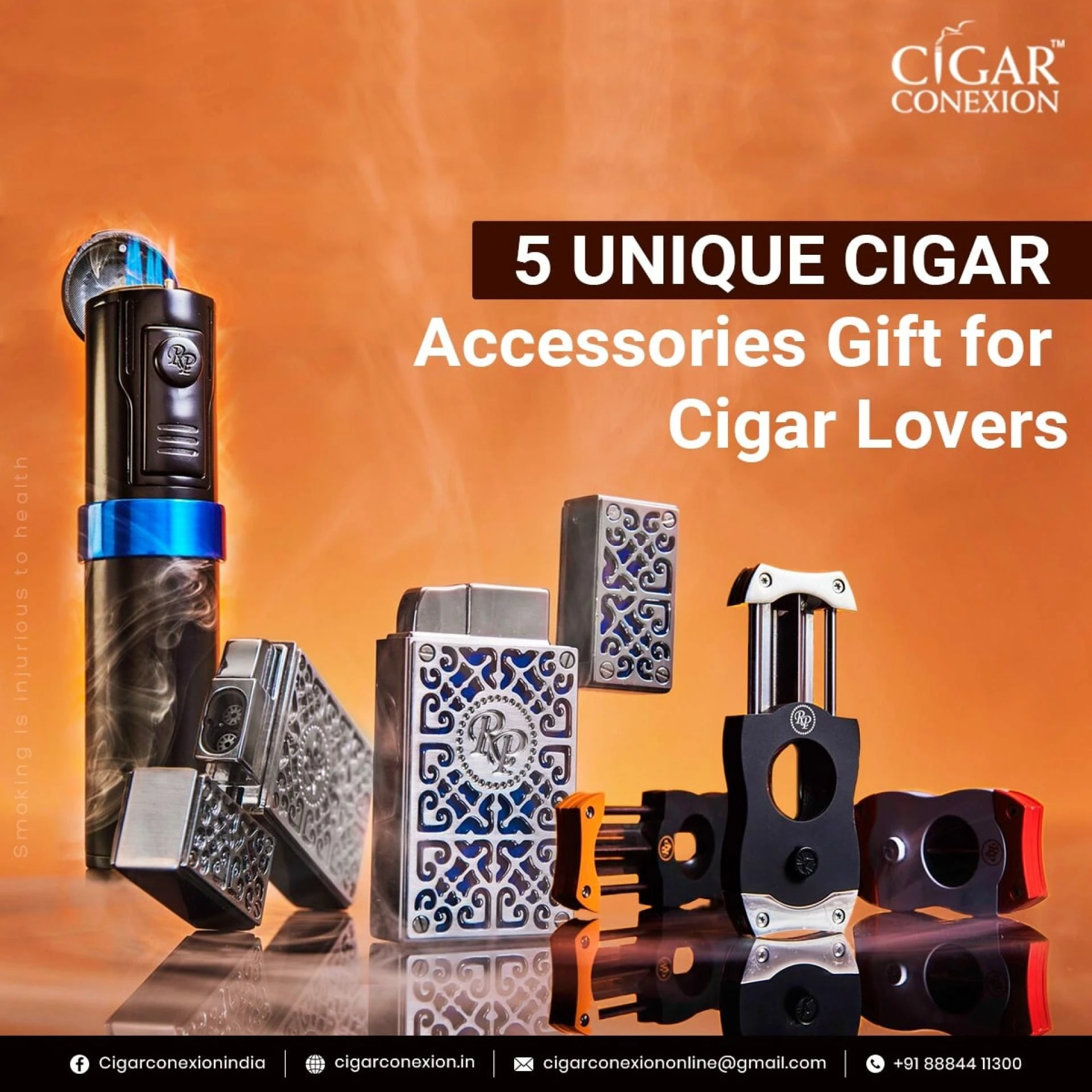 5 Unique Cigar Accessories Gift for Cigar Lovers