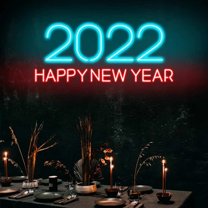 Unique neon signs to give your homes a festive look