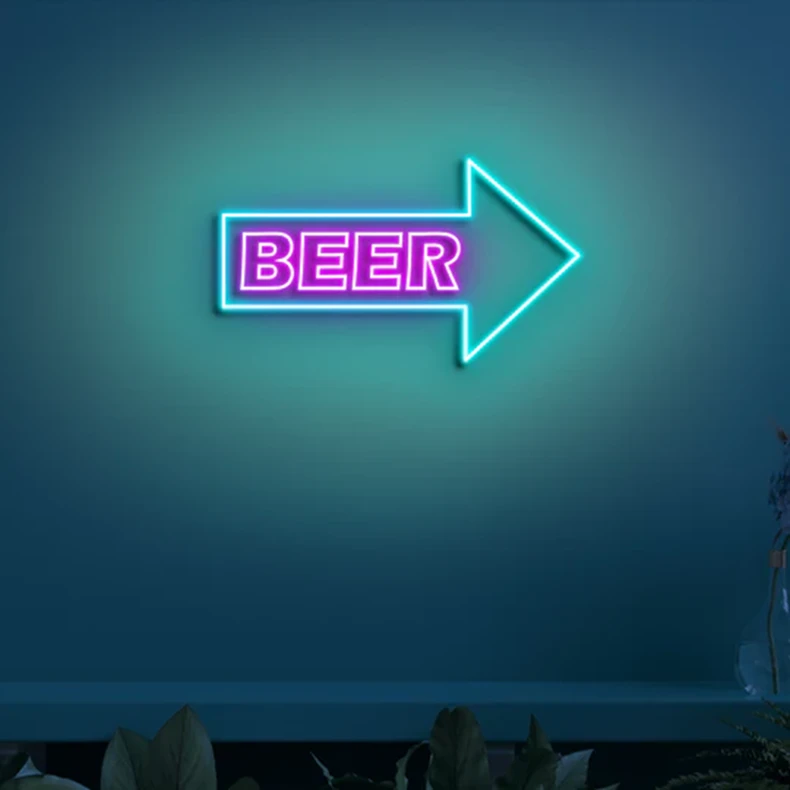 Neon beer signs are the best advertising signs!