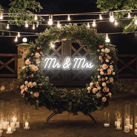 Stylish Wedding neon signs for the big day