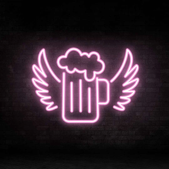 DIY customized neon bar signs