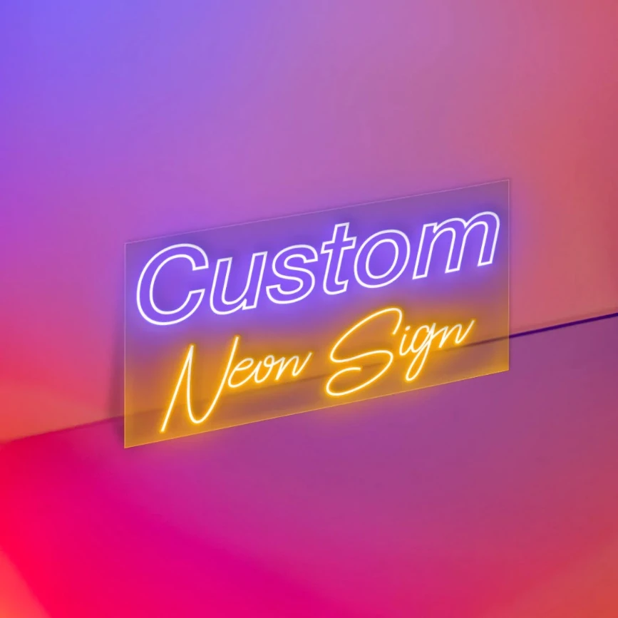 Order Customized neon lights online