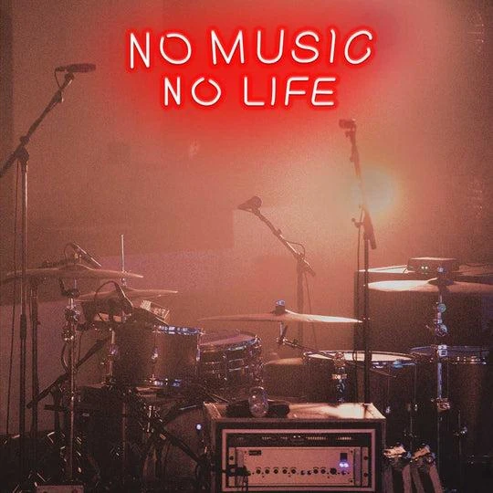 Matching your vibe with a neon light-up sign