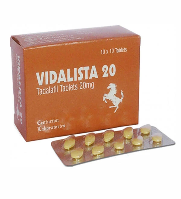 Buy Tadalafil 20mg online | Vidalista 20mg