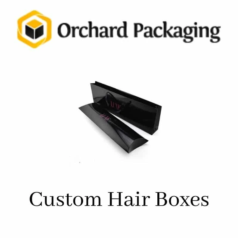 Custom Printed Hair Extension Packaging Boxes at Wholesale Rates
