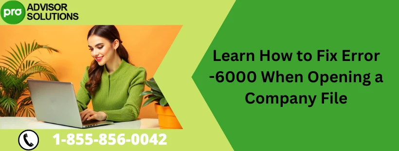 How to Easily fix error -6000 when opening a company file