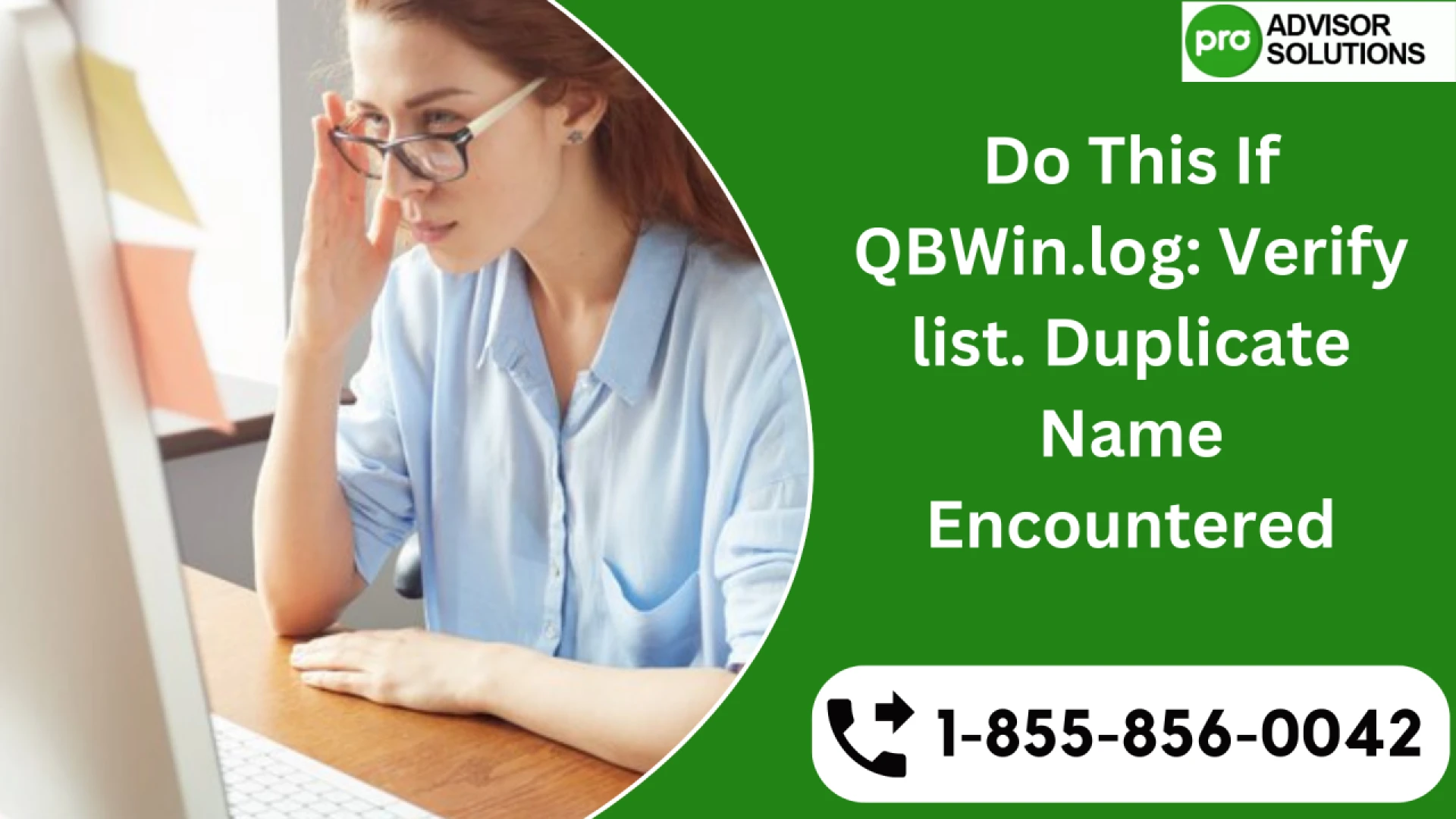 Try This Fix If QBWin.log: Verify list. Duplicate Name Encountered