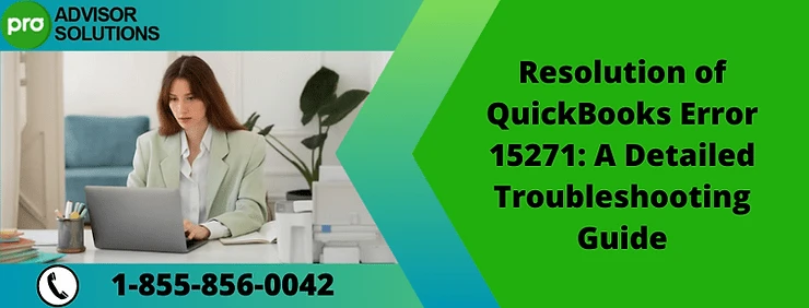Best Way to Fix QuickBooks Error 15271