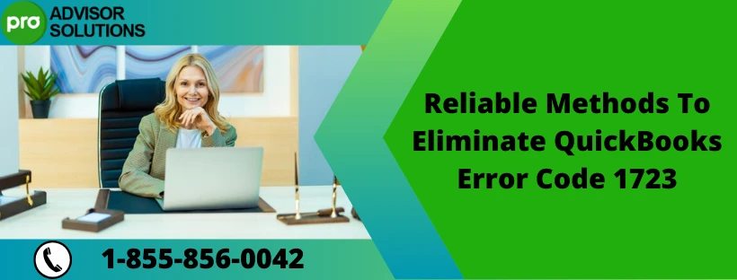 Easy Way To Resolve QuickBooks Error Code 1723