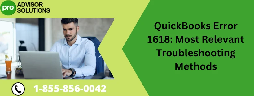 Quick And Effective Fix For QuickBooks Error 1618