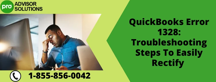 Best Way To Deal With QuickBooks Error 1328