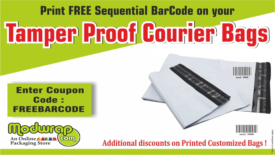 Protect your Apparels While Transit Using Tamper Proof Courier Bags