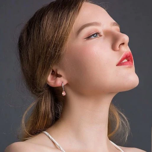 Moss Agate Pear-Shaped Ring In Silver