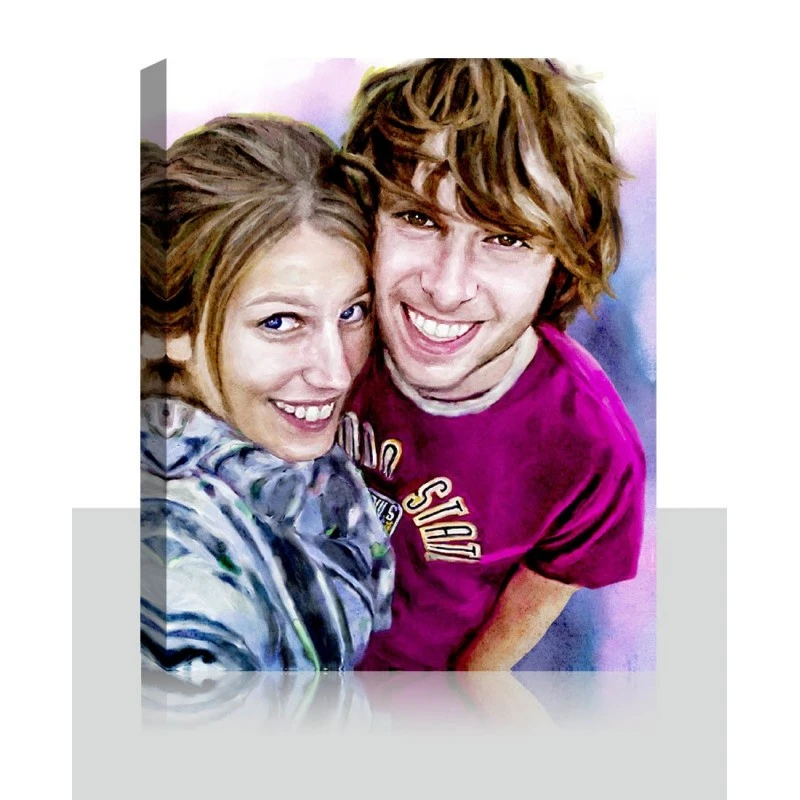 Personalized Masterpiece: Custom Painting of Photo