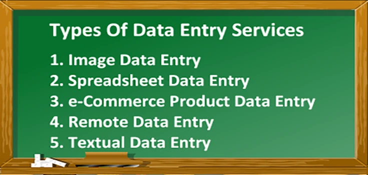 Different Data Entry Services Available in the Commercial Market