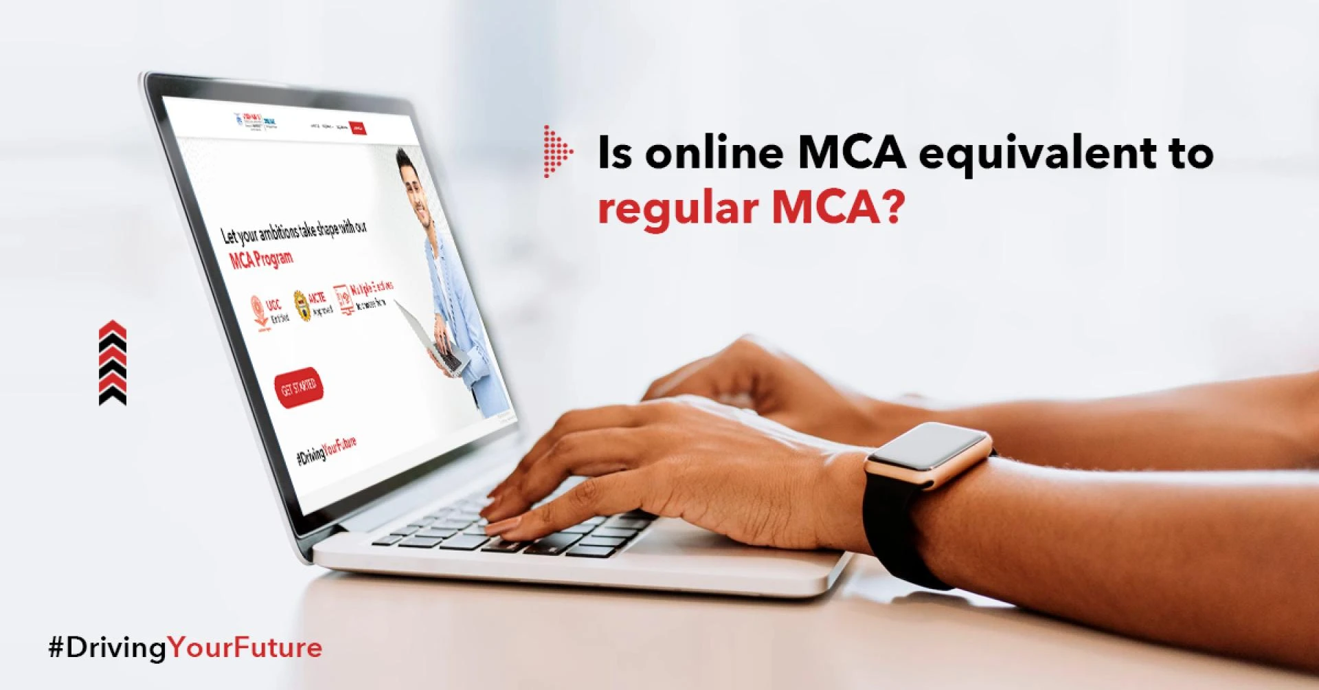 How does an online MCA differ from a Regular MCA?