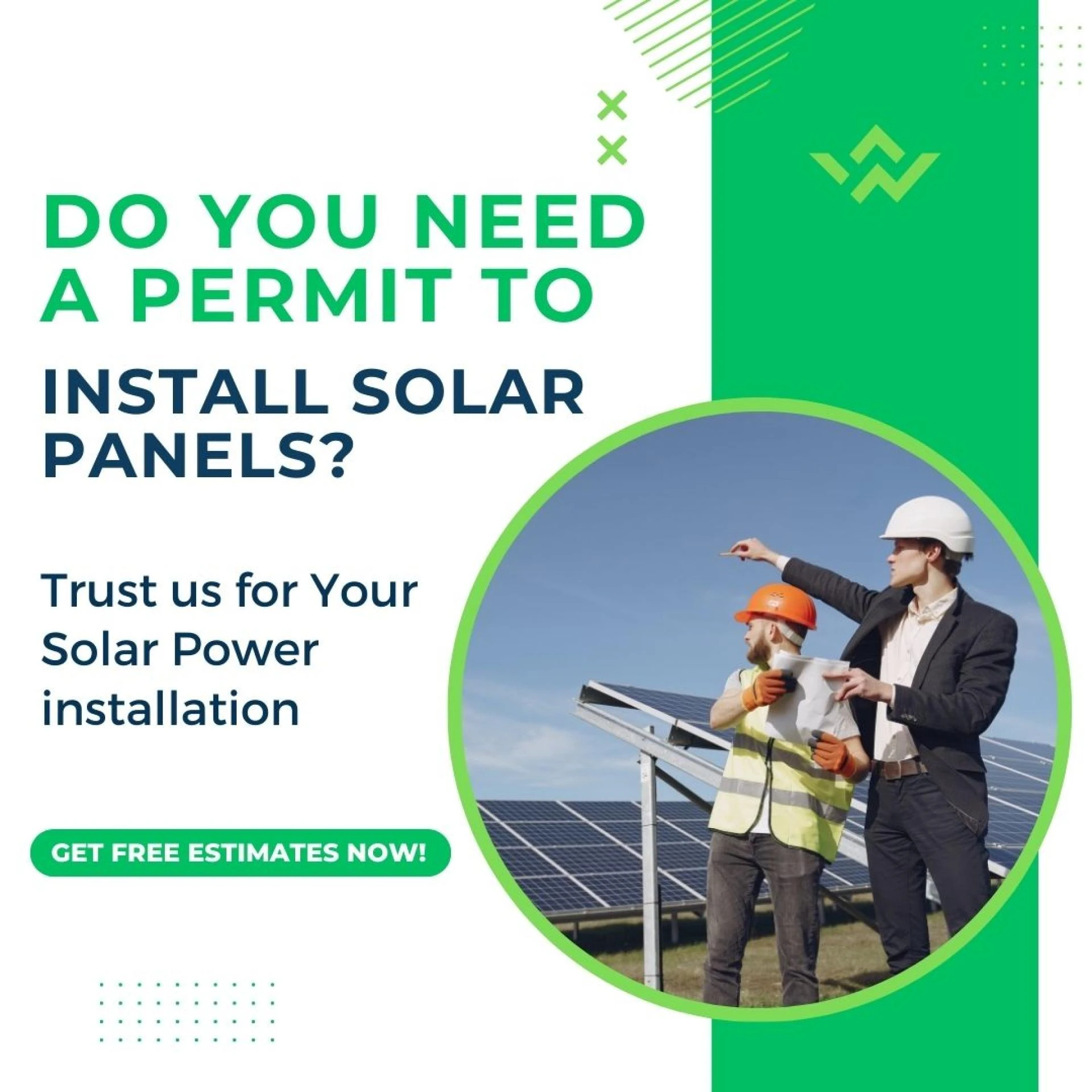 DO YOU NEED A PERMIT TO INSTALL SOLAR PANELS?