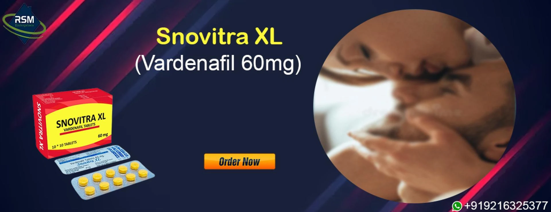 Enhance Sexual Functioning and Pleasure in Men with Snovitra XL