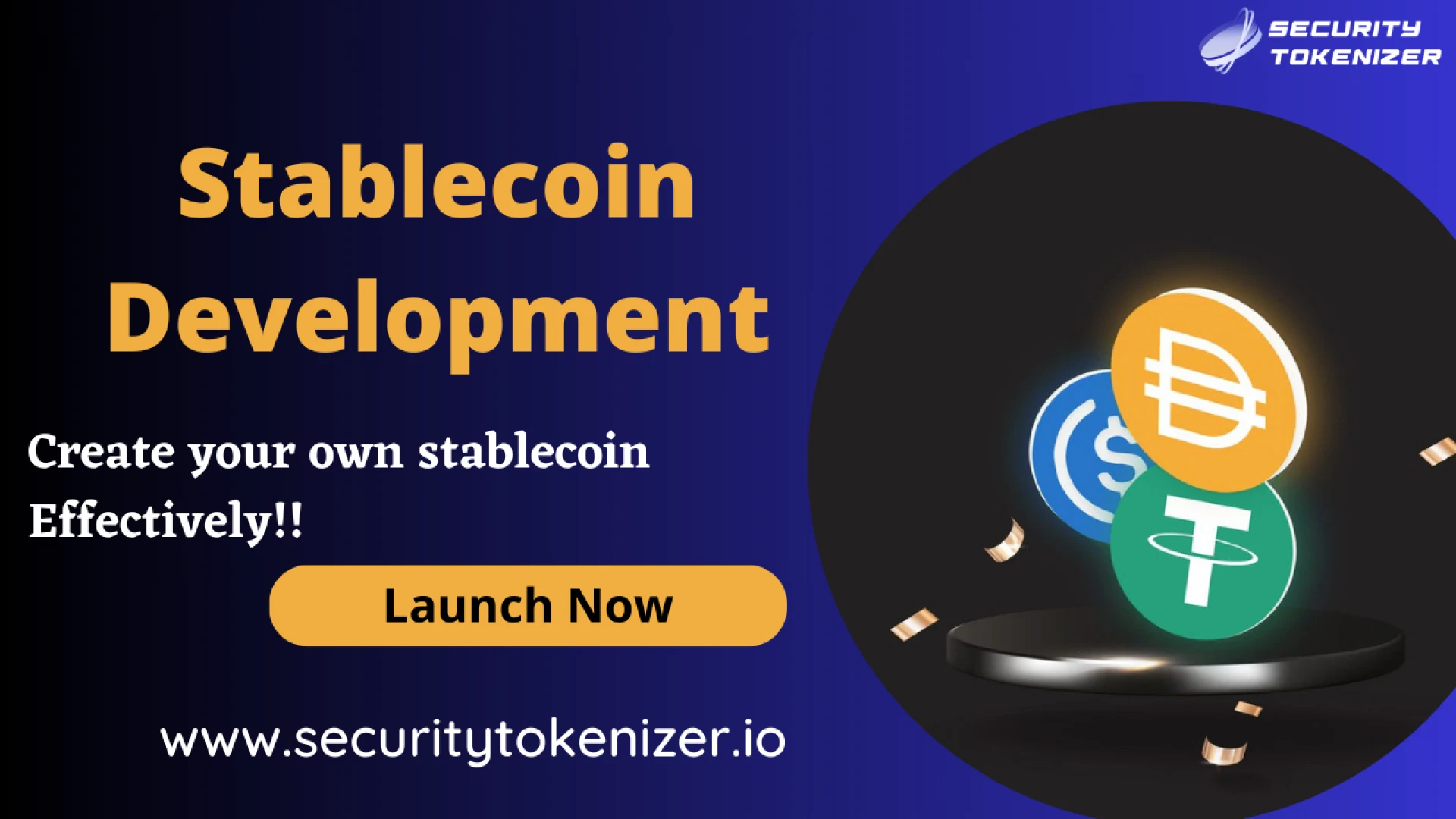 Top-notch Stablecoin Development Company - Security Tokenizer