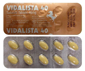 Buy Cialis VIDALISTA 40MG Tablet Online in USA