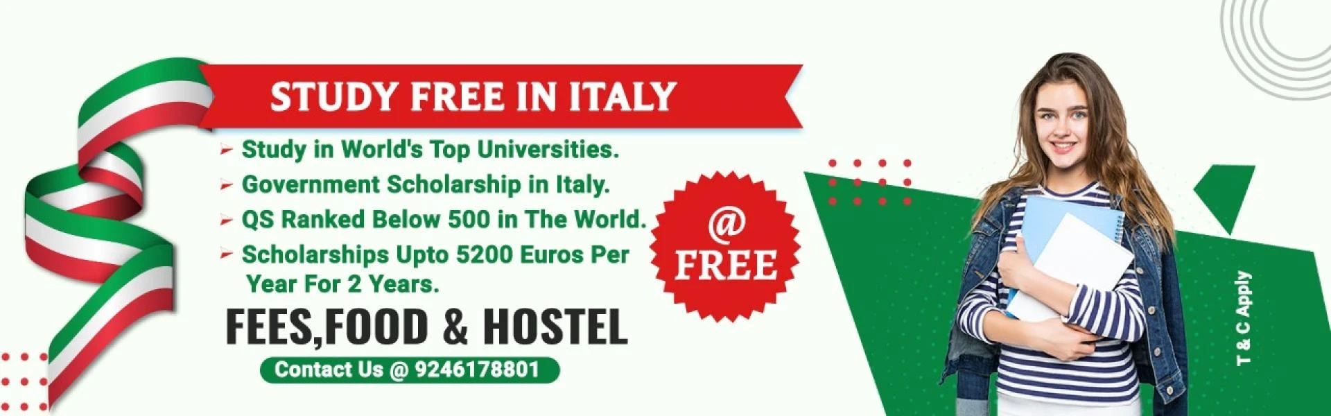 Free Education in Italy | Study in Italy