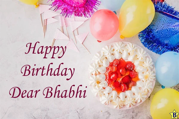 This is day to celebrate your day, Happy Birthday Bhabhi