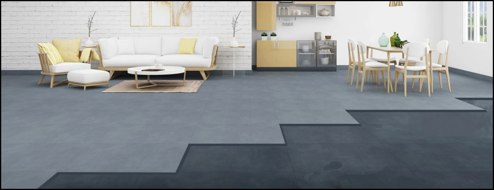 Give your homes an elegant makeover with vitrified tiles