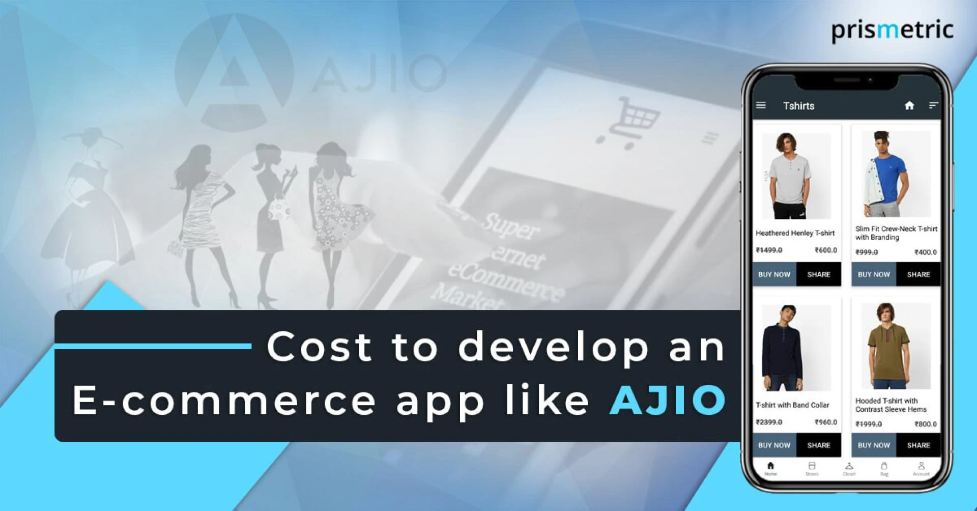 How much does it cost to build an E-commerce App like AJIO?