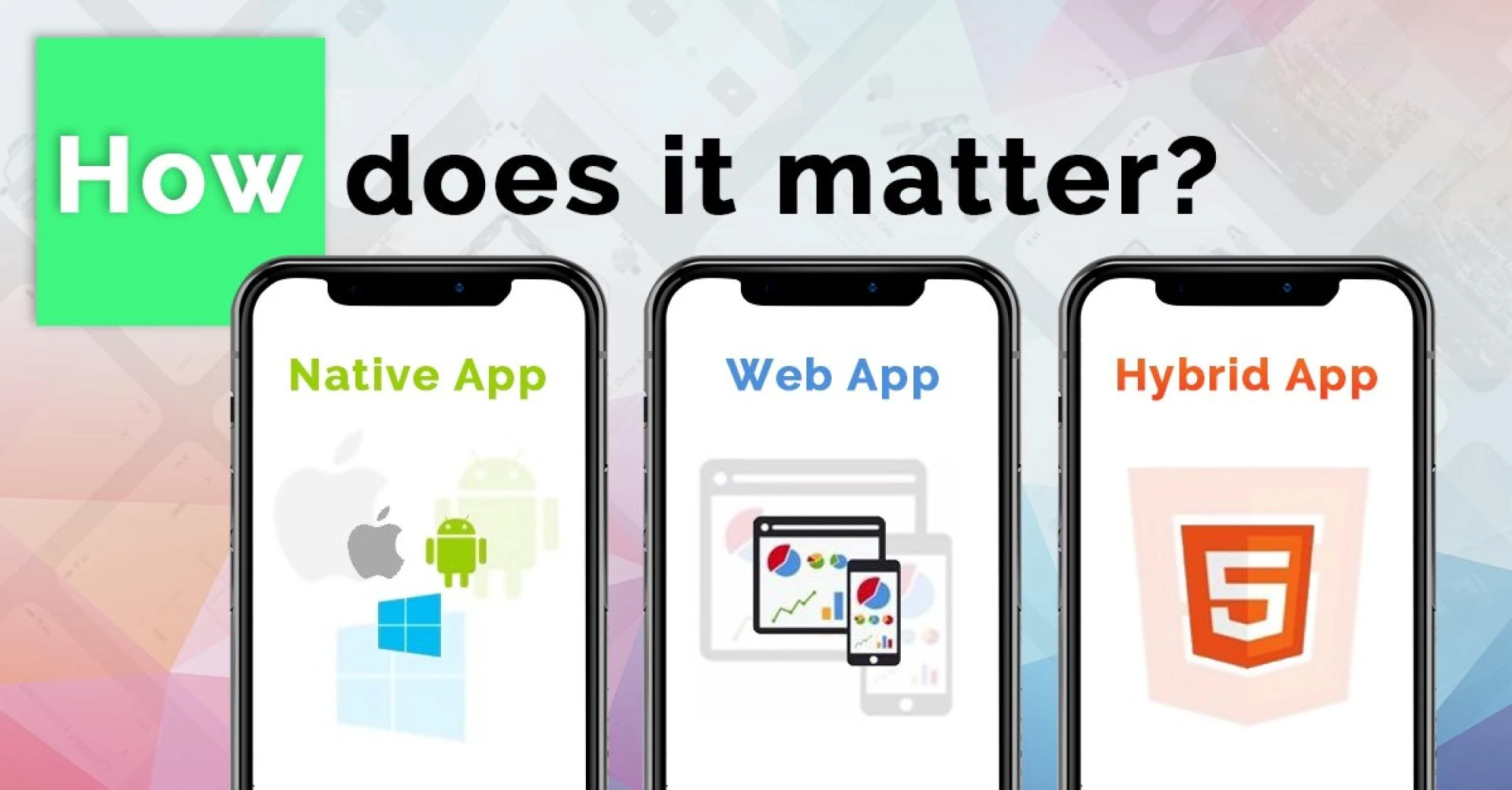 Do terms like Native, Hybrid, and Web apps seem Alien to you? Then read on