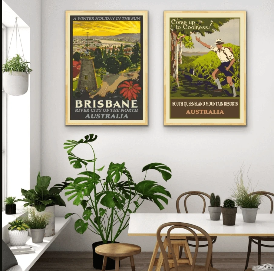 California Dreamin': A Journey Through Vintage Travel Posters