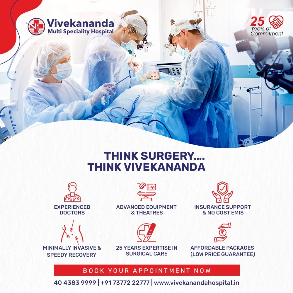 Best Laparoscopic and General Surgeon in Hyderabad | Vivekananda Multispecialty