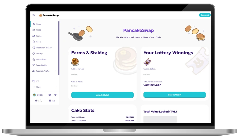 PancakeSwap clone script - Instantly start of your business like PancakeSwap with us