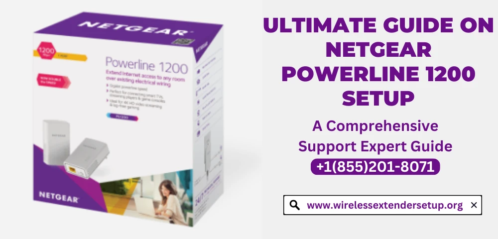 Ultimate Guide on Netgear Powerline 1200 Setup | Expert guidance