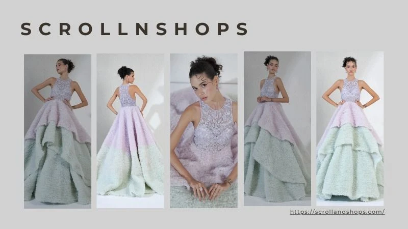 Designer Dresses for Women at ScrollnShops