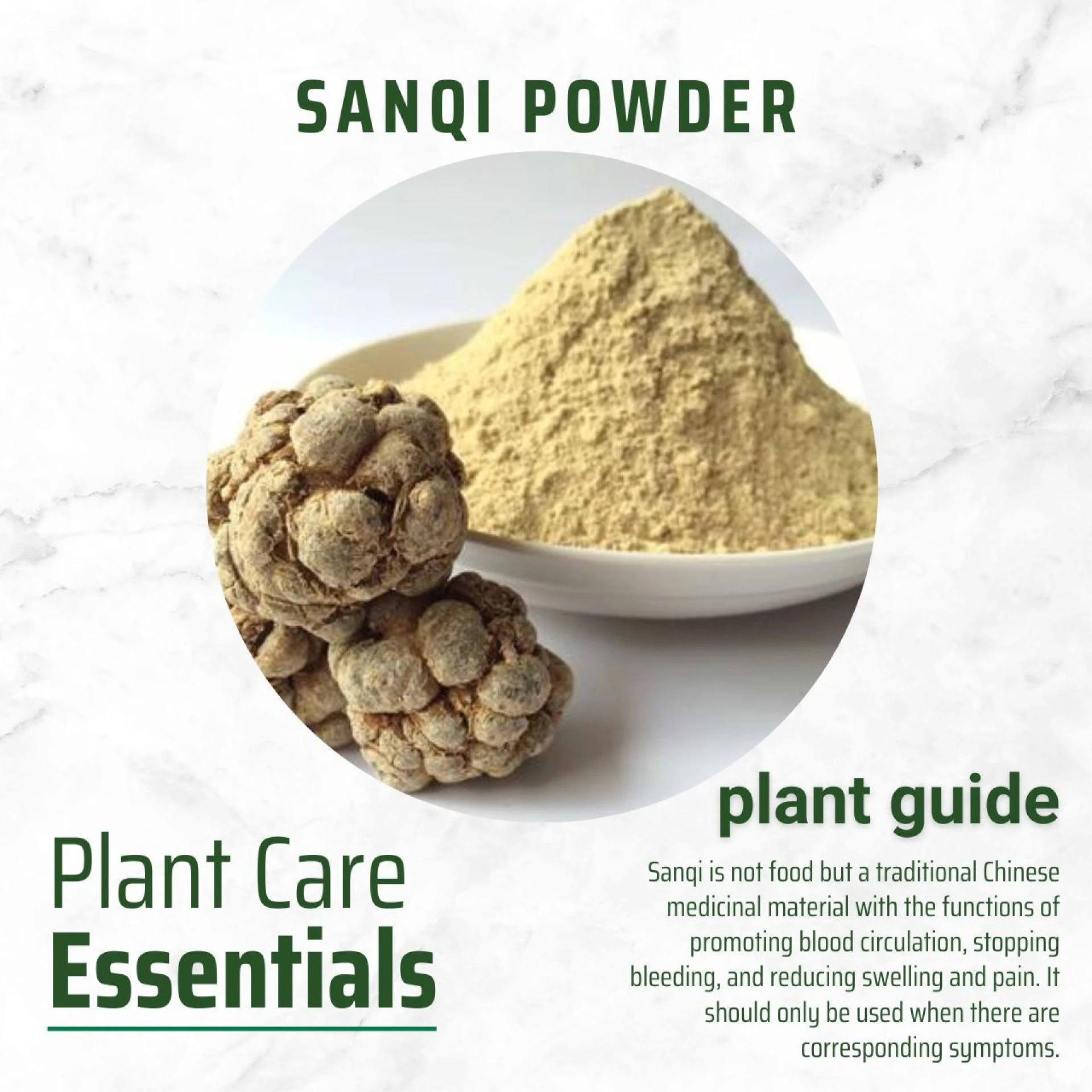 Use of Sanqi Powder in Cardiovascular Diseases