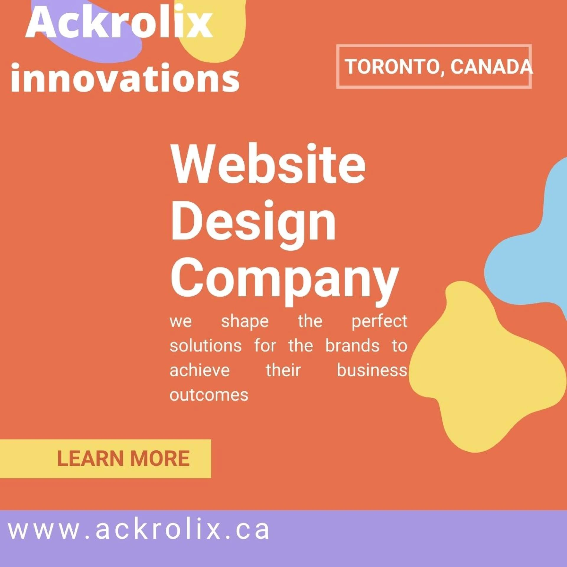 website design company in Canada- Ackrolix Innovations