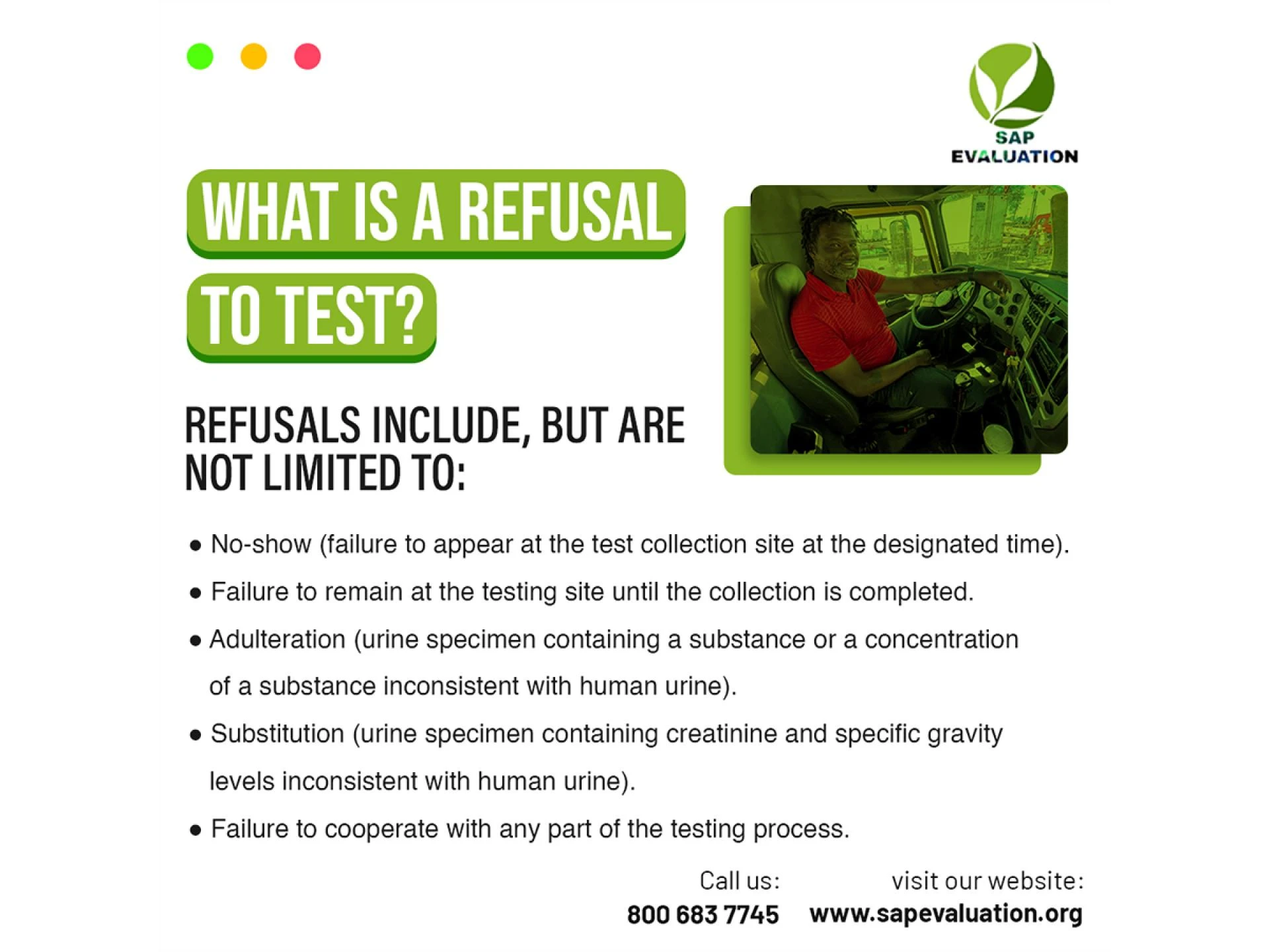 SAP Program for Truck Drivers &amp; DOT Qualified SAP near me– SAP Evaluation