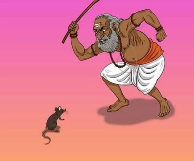 A Moral Story of a Cat and the Mouse