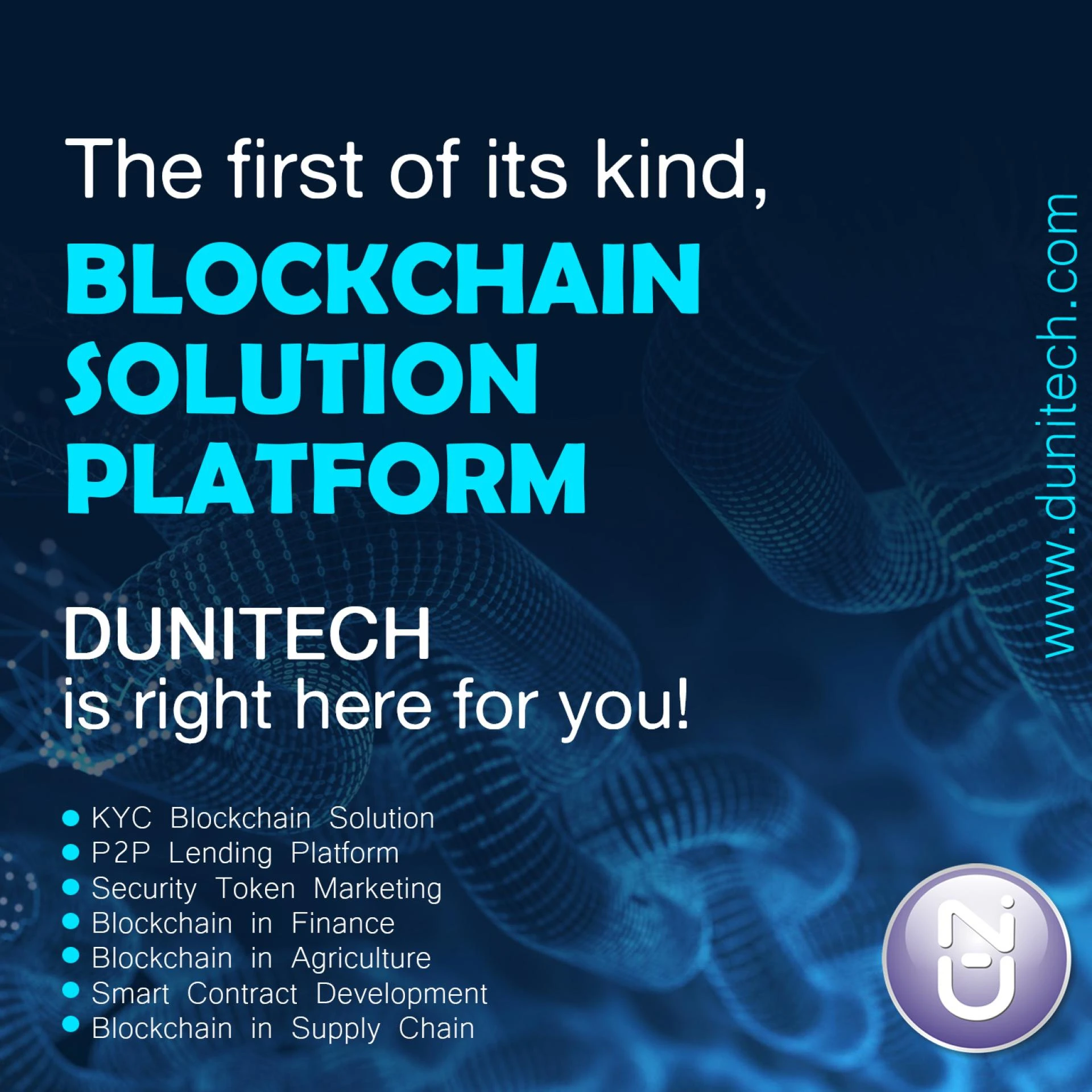 Blockchain development companies in india | Dunitech | 2022