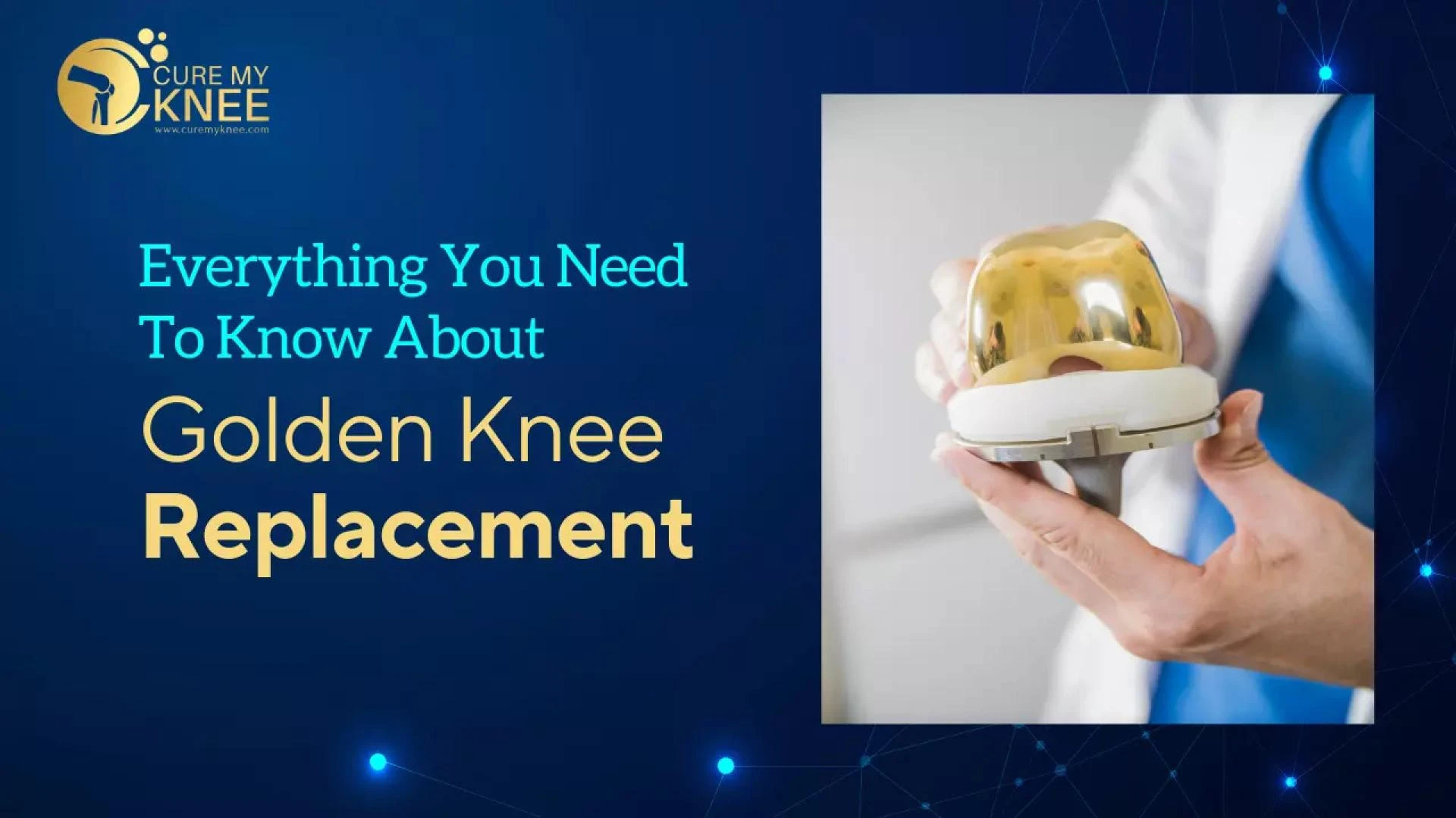Gold Knee Implant